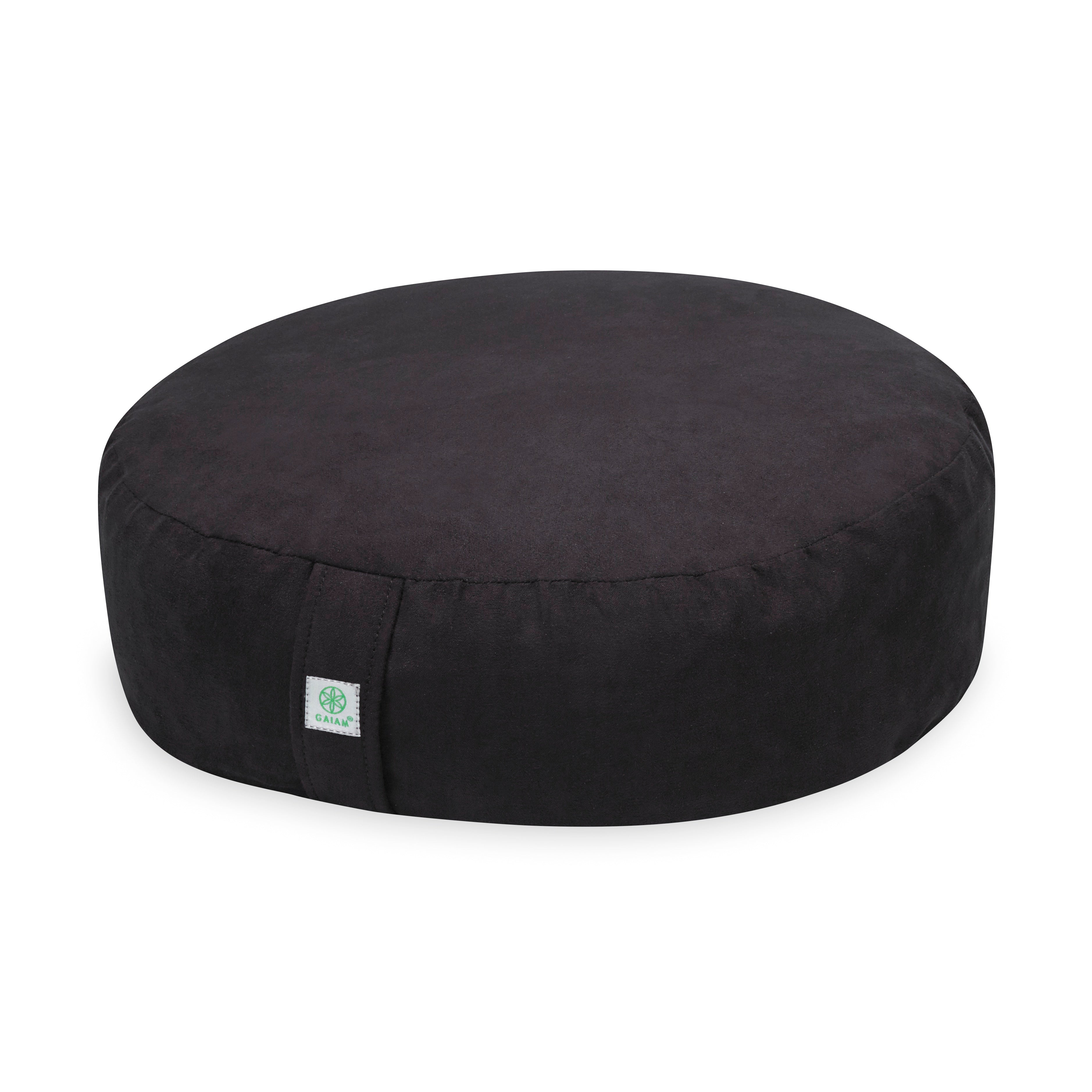 Gaiam Zafu Meditation Cushion black